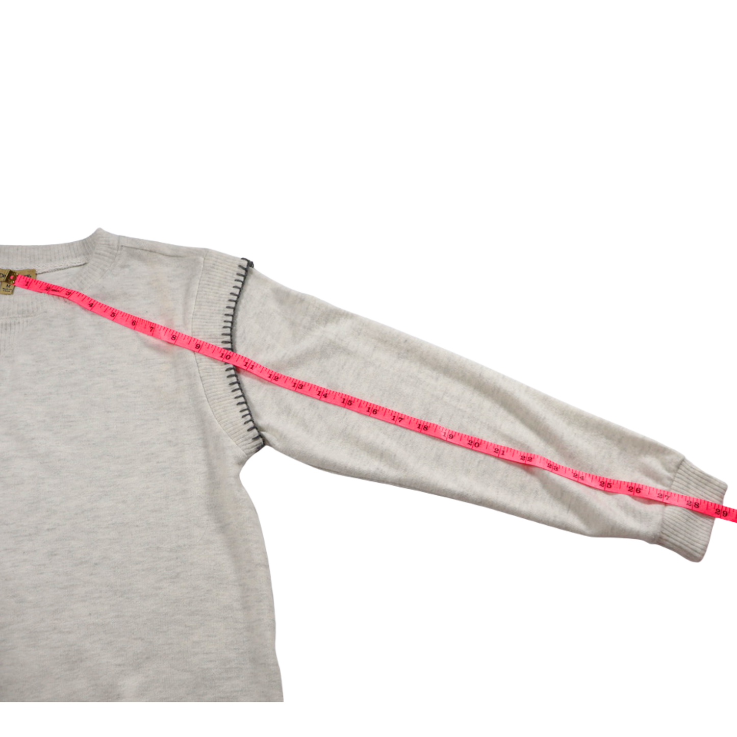 Democracy Grey Pullover Sweatshirt – Size Medium