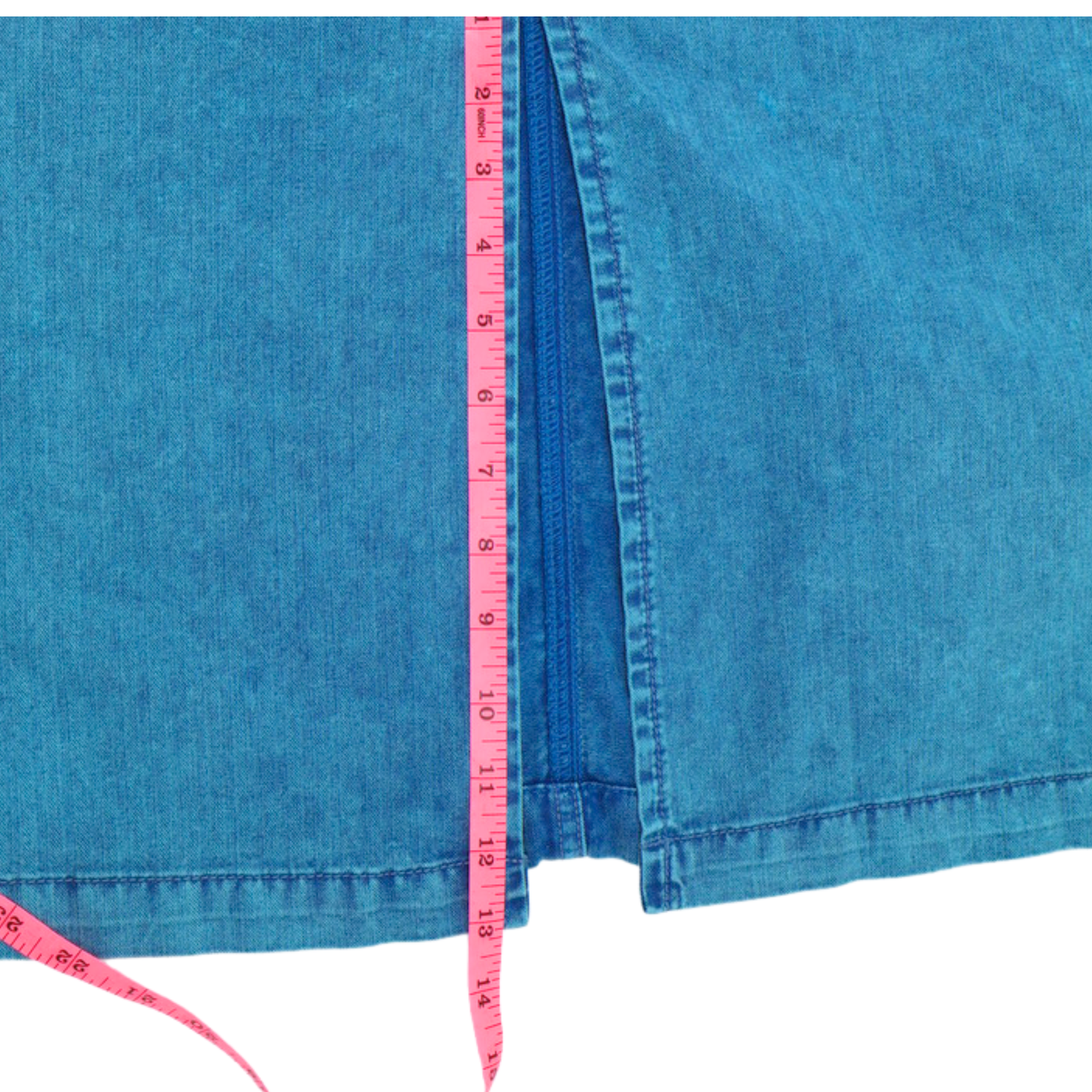 BDG Denim Overall Midi Dress – Vintage Wash Utility Style | Size M