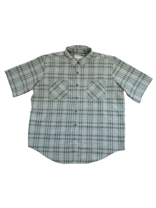 Orvis XXL Plaid Button-Up Shirt | Elevated Everyday Essential | Size XXL