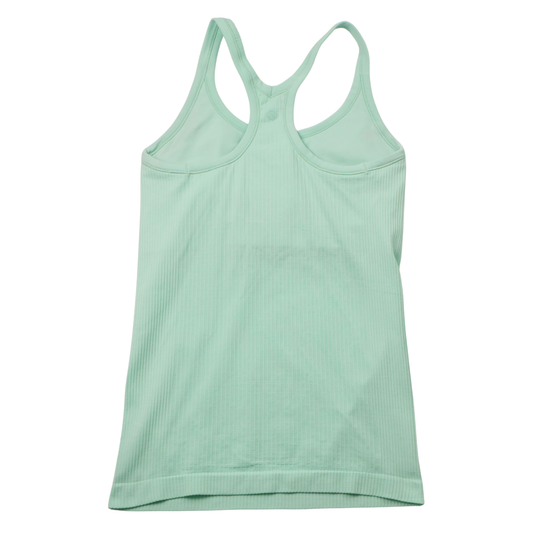 Lululemon Ebb to Street Ribbed Tank Top Mint Green Size 6 Yoga Workout Top