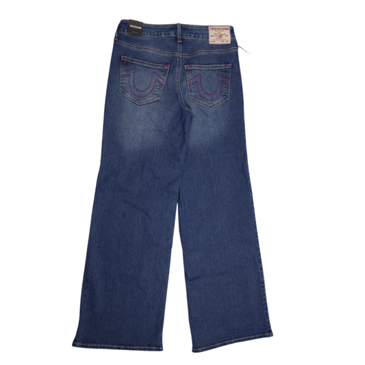 True Religion Bobby SN Baggy Jeans | Pink Stitch | NWT | Size 27