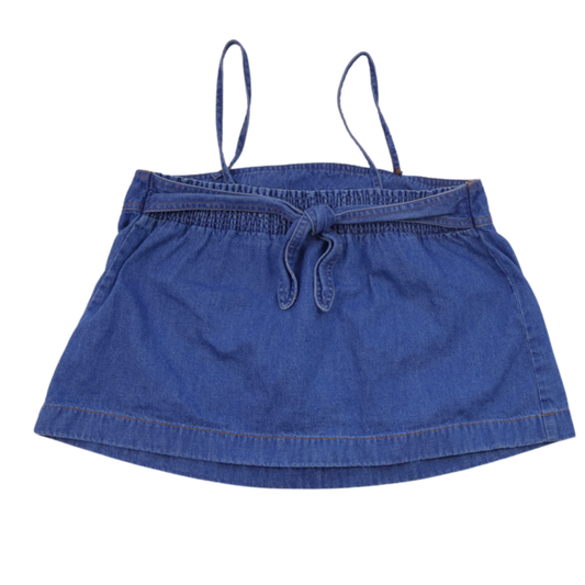 Madewell Denim Halter Top – Adjustable Strap Tank | Size S