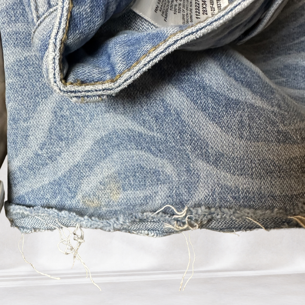 Wrangler Wanderer 622 Flare Jeans – Laser Tiger Print | Size 28x34