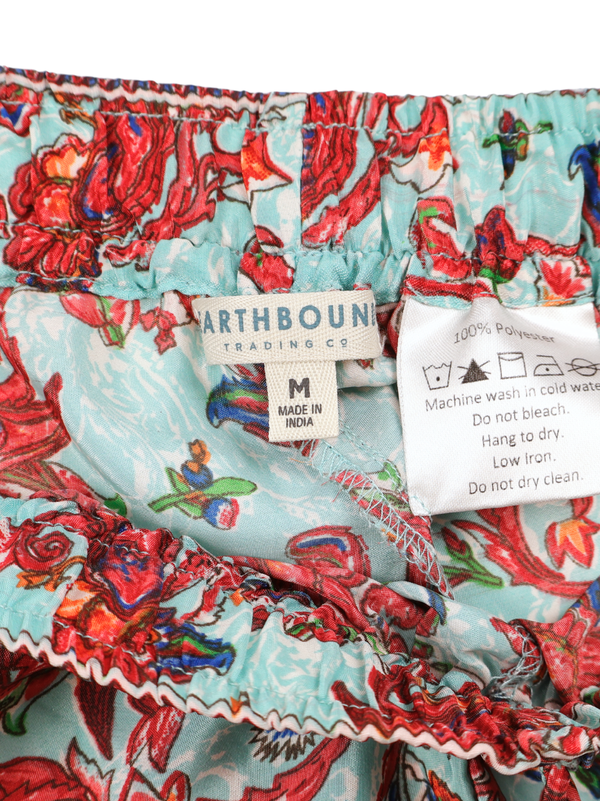 Earthbound Trading Co Boho Wide Leg Lounge Pants Medium