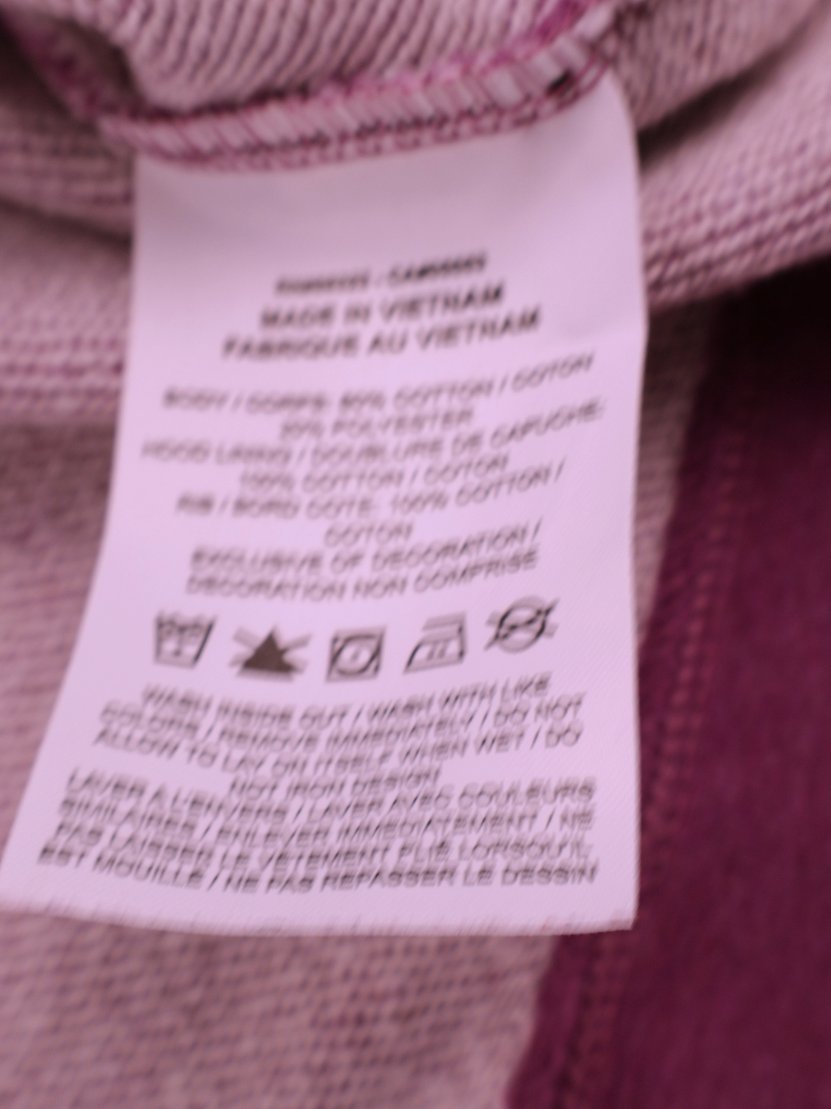 Nike Plum Pullover Hoodie – Oversized Fit Classic Swoosh (Size Large)