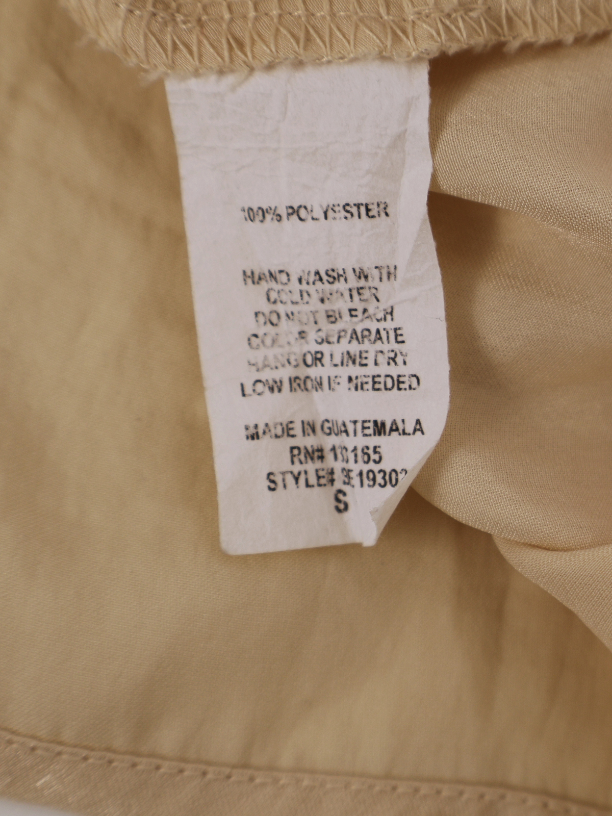 Altar'd State Cream Satin Ruffle Camisole Small V Neck Romantic Tank