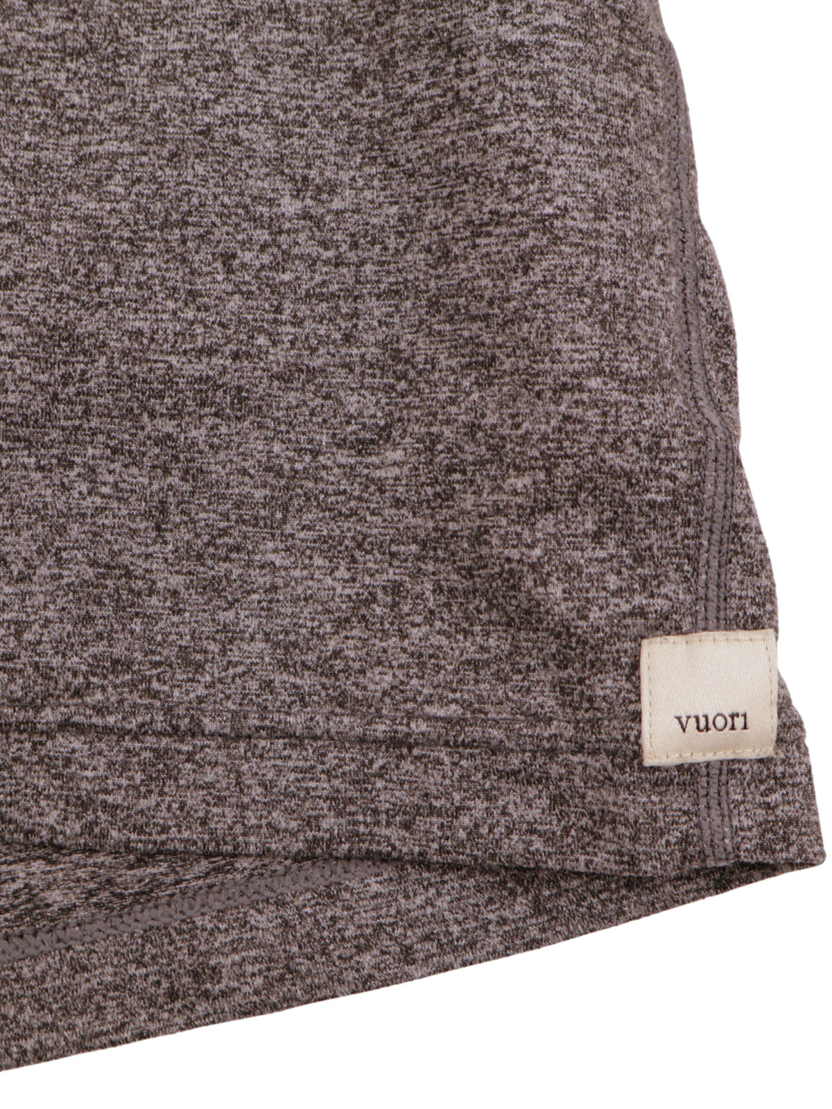 Vuori Performance Lounge Shorts Black Heathered Drawstring Activewear Size Large