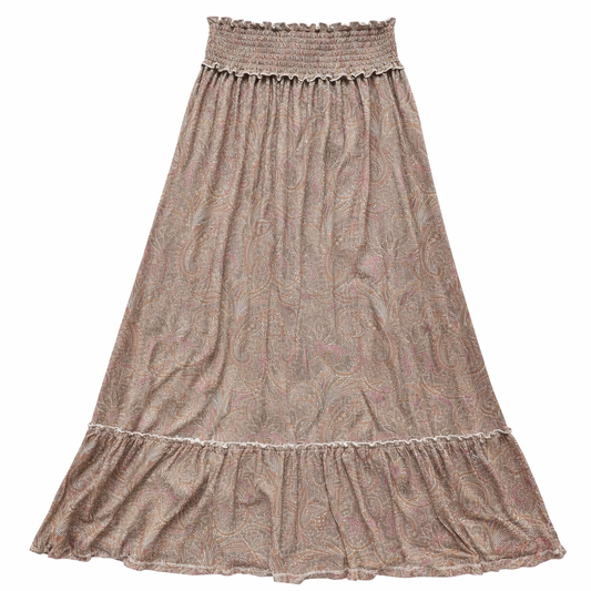 DR2 Multicolor Paisley Maxi Skirt – Size Medium