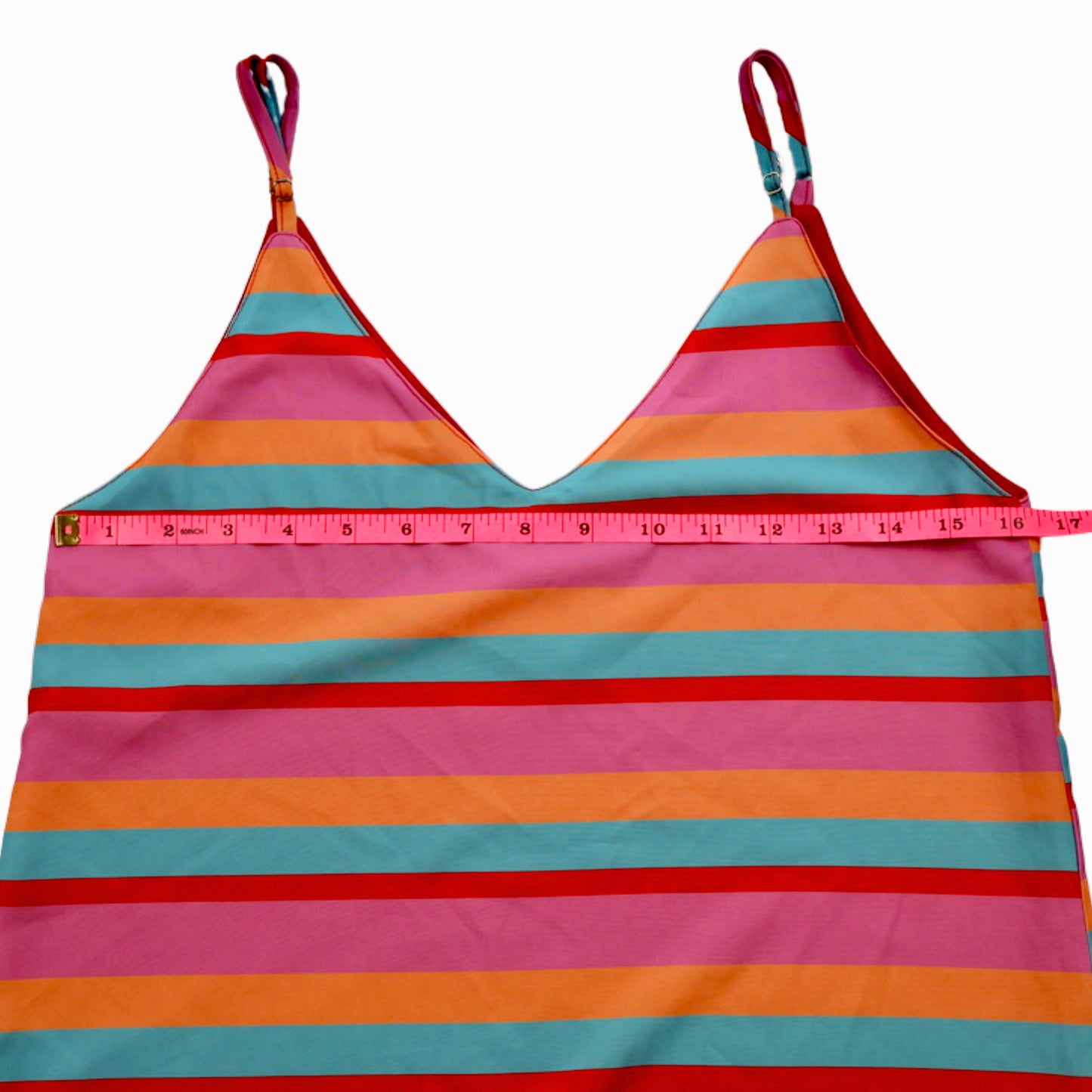 Chloe Oliver Striped Tie Front Camisole Tank Top XS