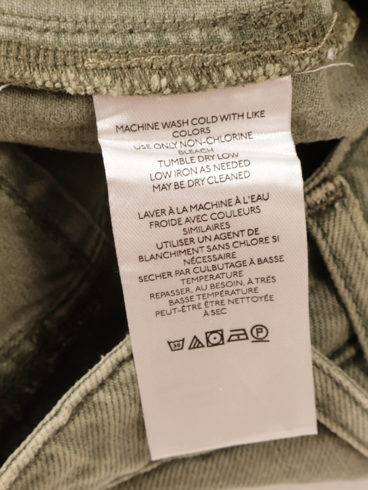 We The Free “Beginners Luck” Slouch Shorts | Olive | Size 24 | NWT