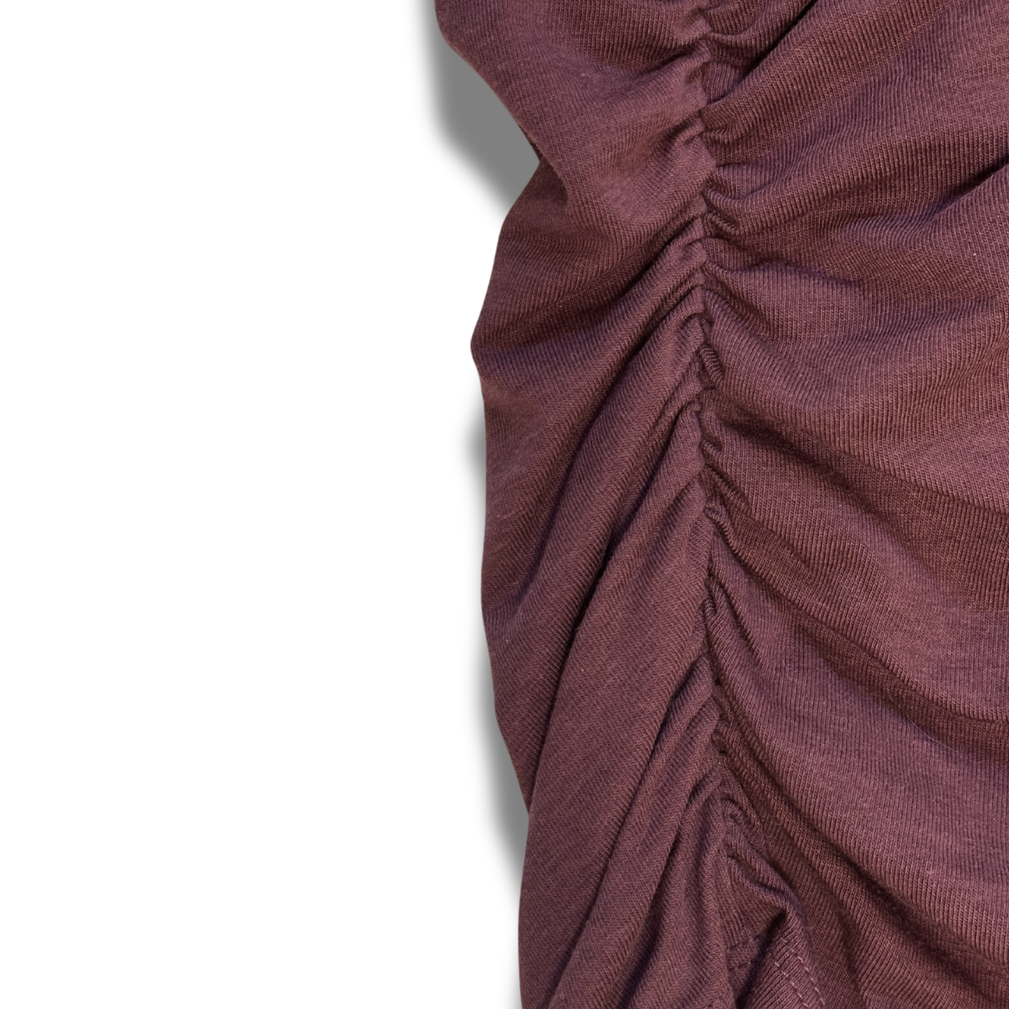 Rag & Bone Plum Ruched Sleeveless Knit Top – Size Medium (NWT)
