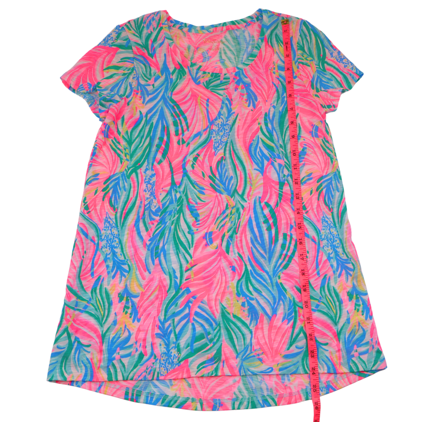 Lilly Pulitzer Tropical Print Top – Pink Multi | Size XXS