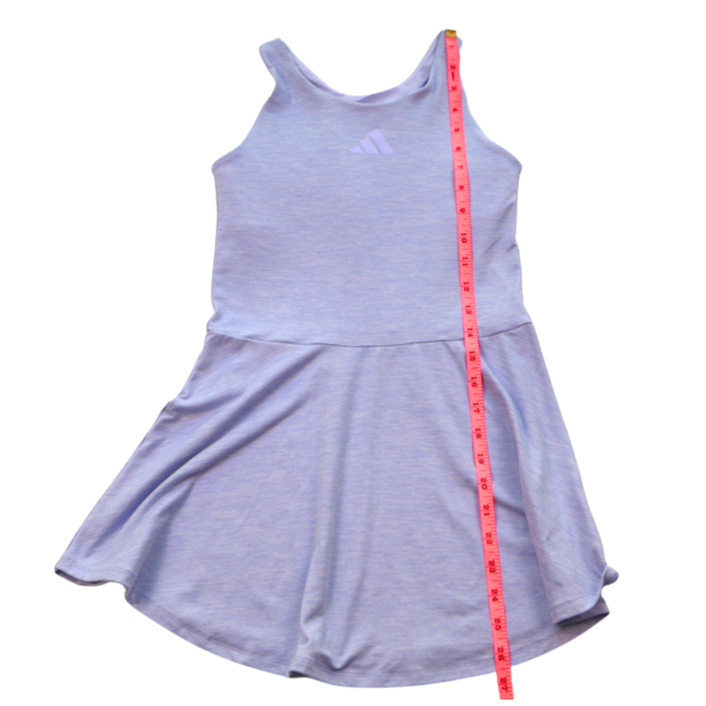 Adidas Slim Fit Tennis Dress | Blue Active Dress | Built-In Bra | Size M (10/12 Youth Fit)