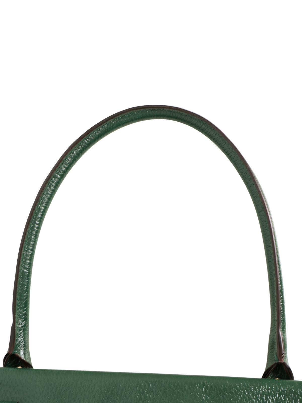 Kate Spade Green Leather Tote Bag Gold Hardware Large Shoulder Handbag