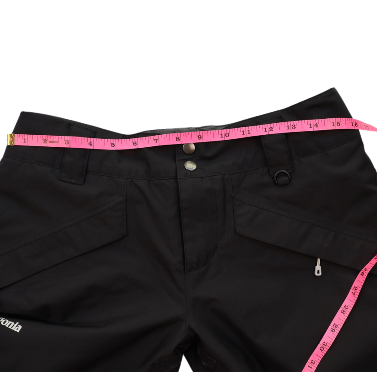 Patagonia Snow Pants Women’s Medium Black H2No Ski Snowboard Insulated
