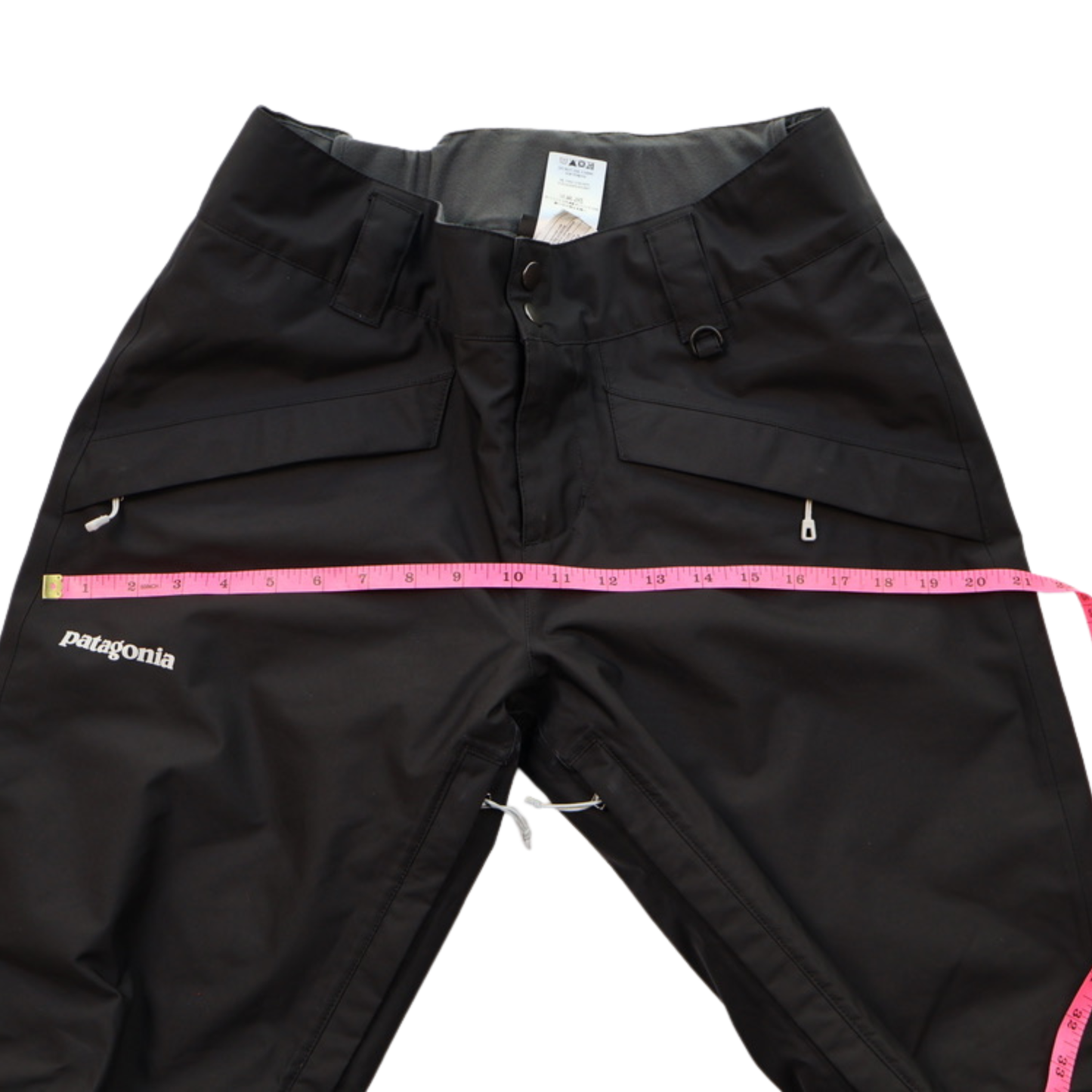 Patagonia Snow Pants Women’s Medium Black H2No Ski Snowboard Insulated