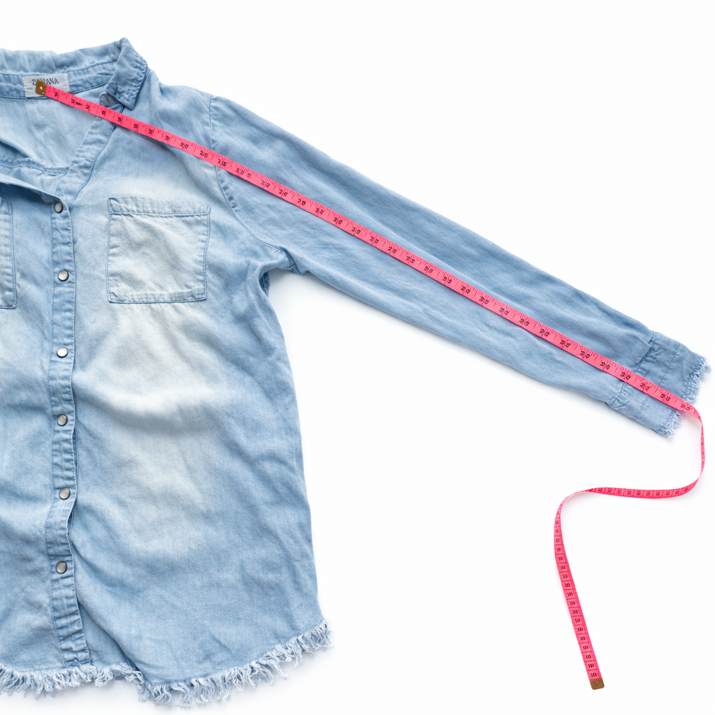 Zenana Soft Denim High-Low Shirt Dress – Size XL