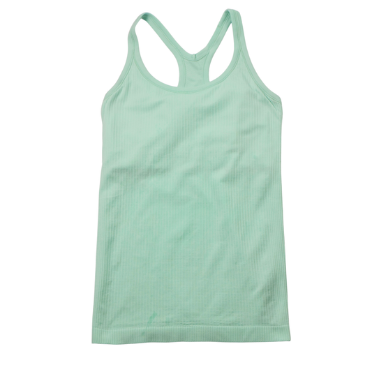Lululemon Ebb to Street Ribbed Tank Top Mint Green Size 6 Yoga Workout Top