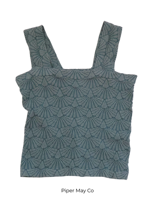 Coco & Shay Textured Stretch Tank – Elevated Everyday Essential | Size Large