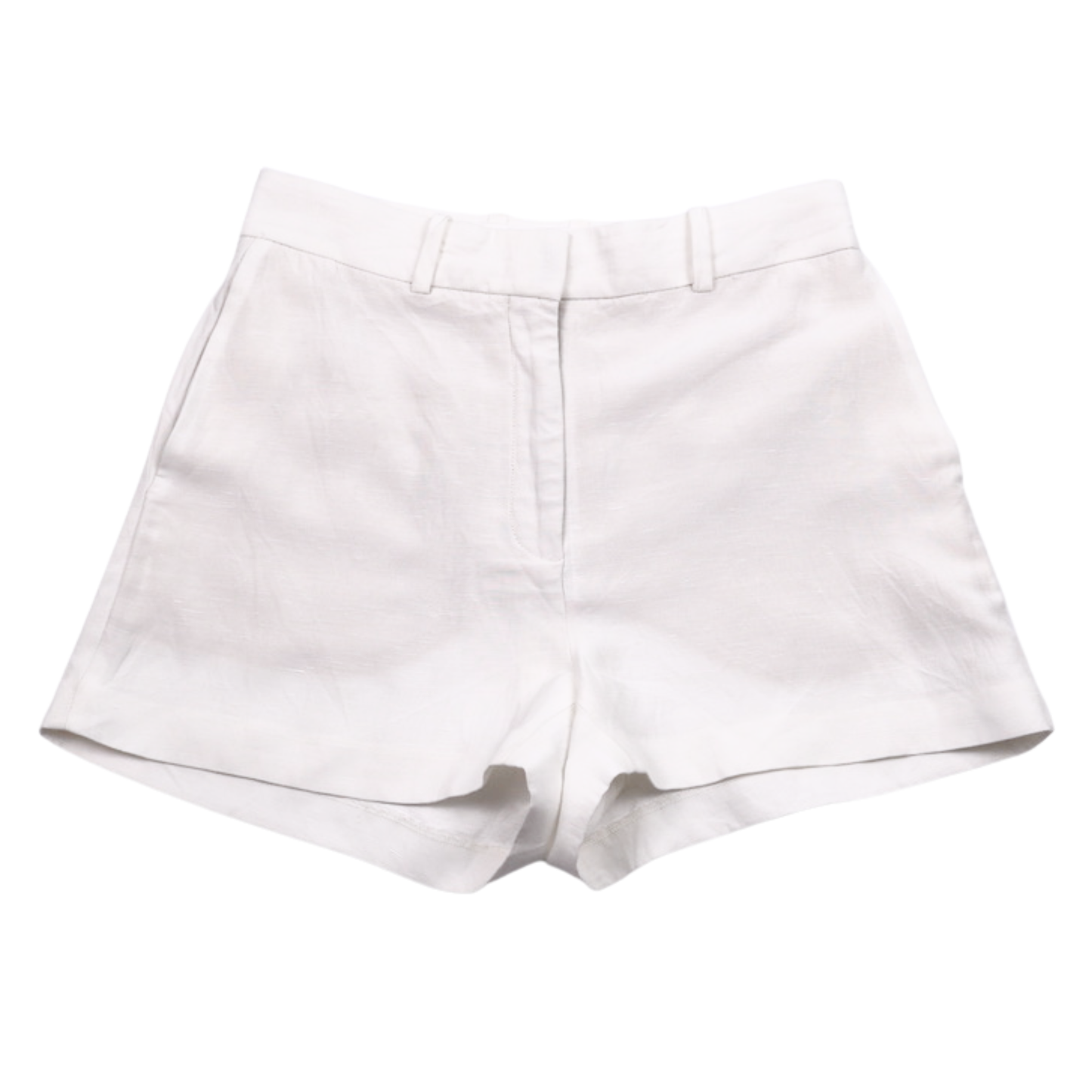 Babaton Tailored Shorts – Size 4 | White High-Waisted Minimalist Shorts