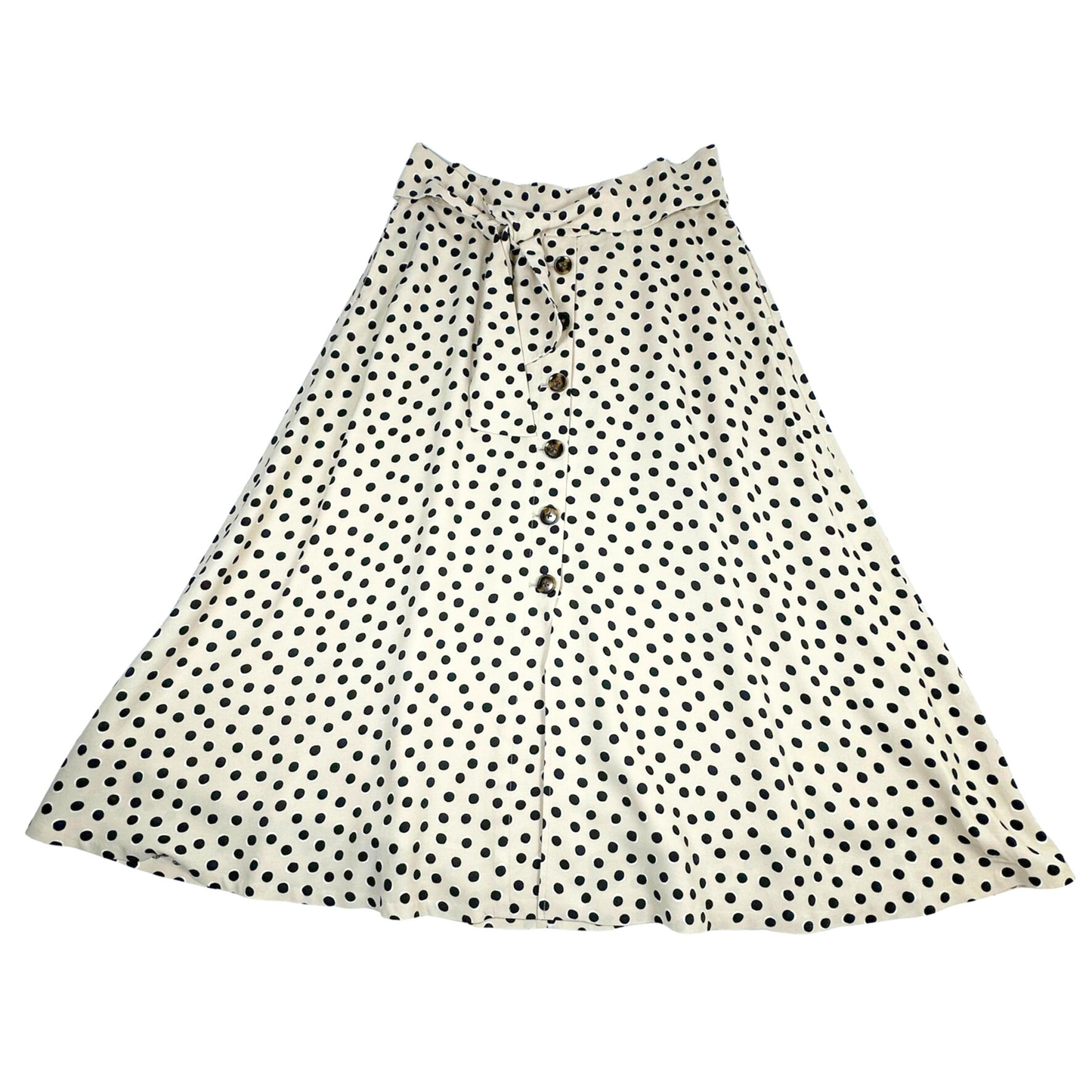 Ann Taylor Polka Dot Midi Skirt – Size 12