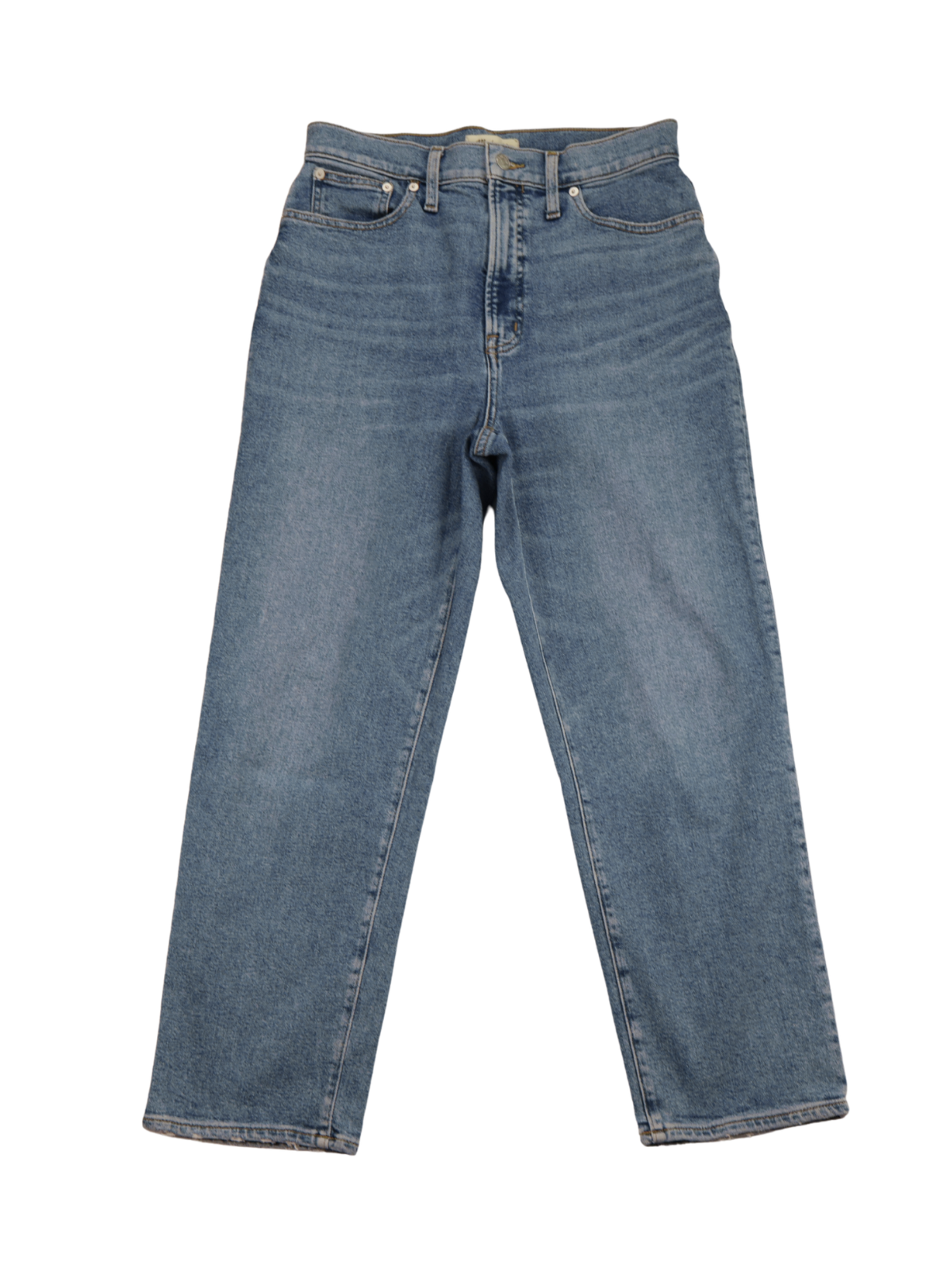 Madewell High-Rise Straight-Leg Jeans – Classic Medium Wash (Size 29)