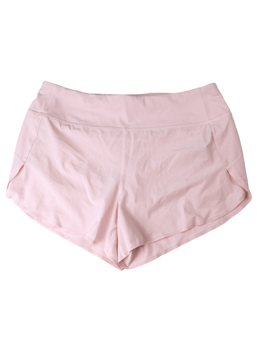 Athleta “Run With It” Shorts – Light Pink | Performance Fit | Size Medium