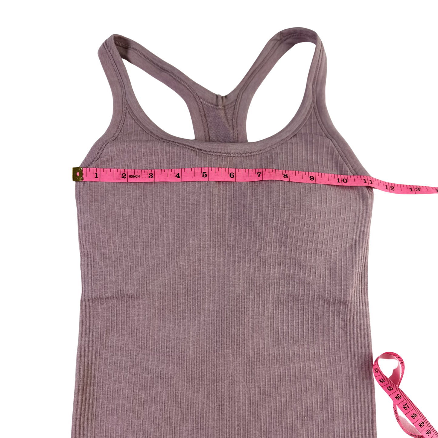 Lululemon Ribbed Racerback Tank Top – Mauve – Size 2