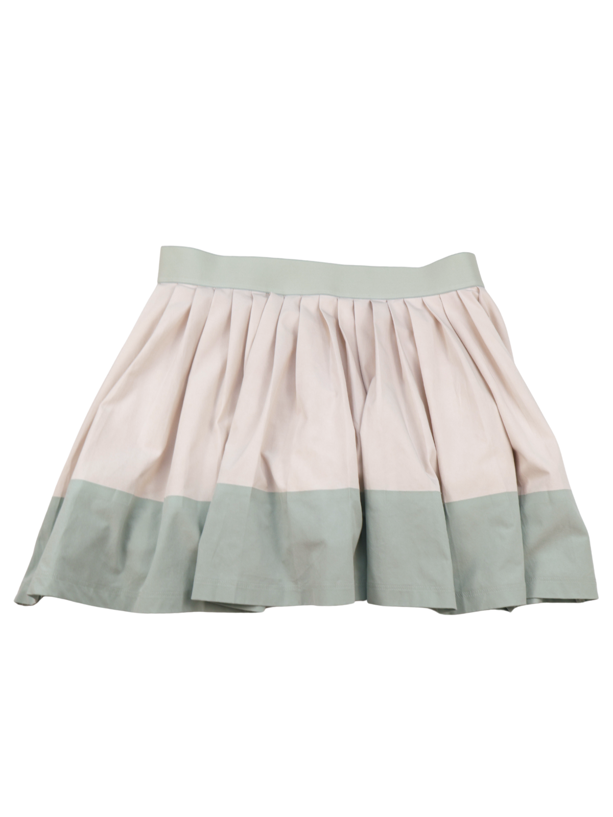 Athleta Girl Pleated Colorblock Skort – White & Aqua Mini Active – XXL/16