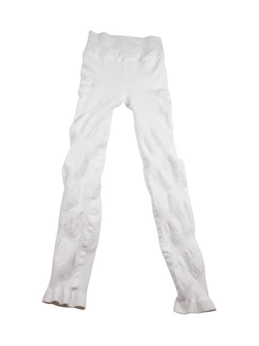 Free People Movement Textured Leggings – White Clean-Girl Activewear | Size Small
