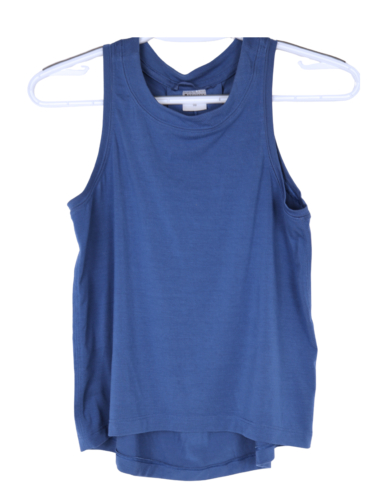 Athleta Blue Halter Tank Top XXS High Neck Racerback Athletic Workout