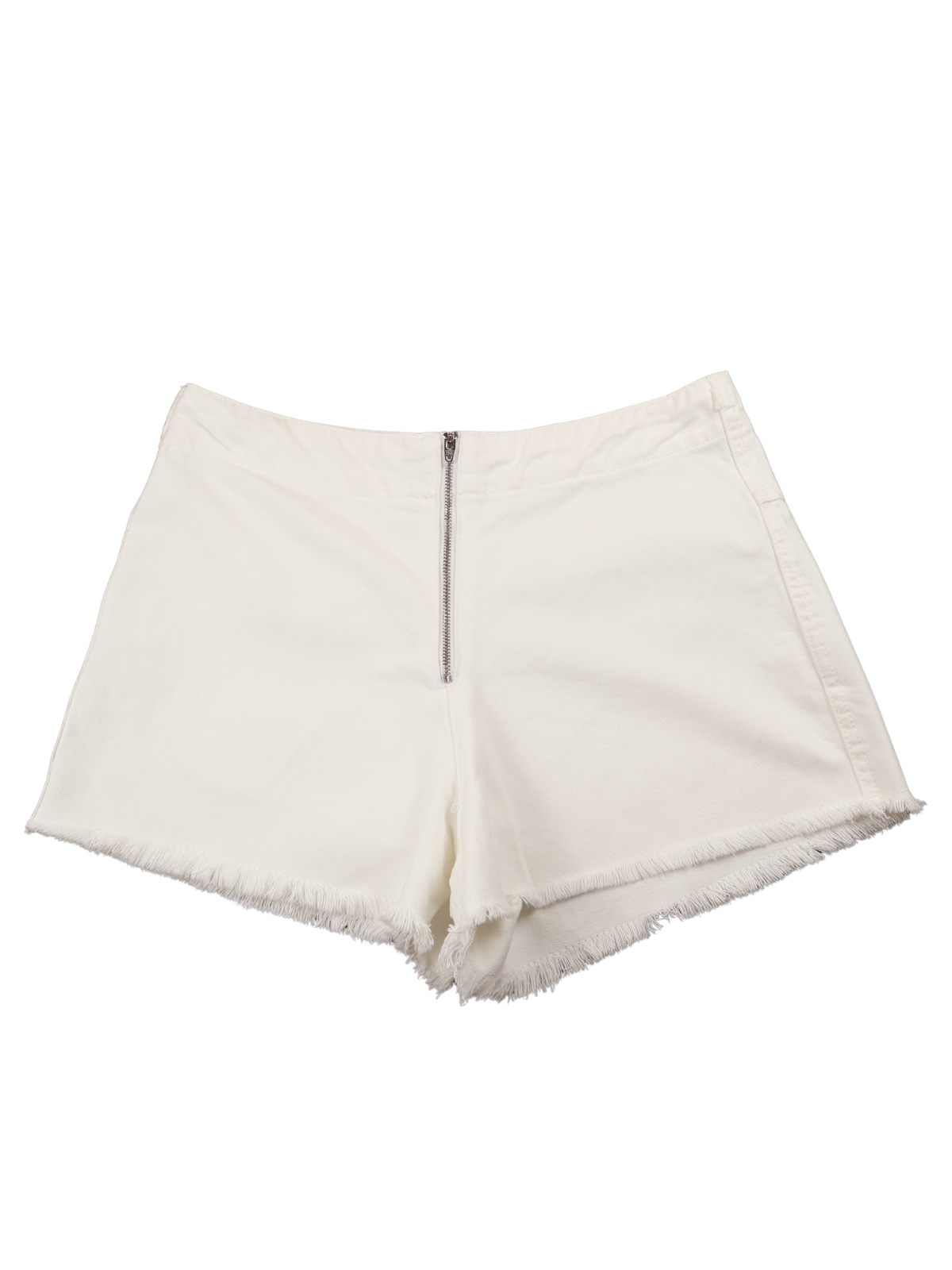 We The Free White Frayed Hem Shorts Size 6