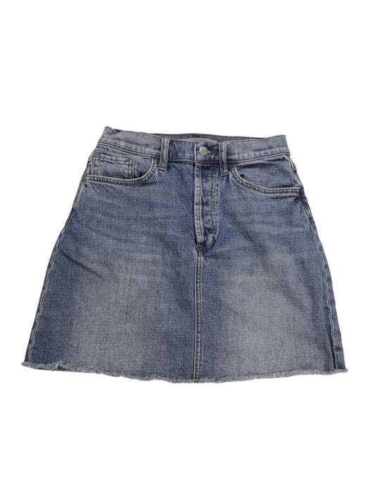 Joe’s Denim Mini Skirt – Classic Medium Wash | Size 25