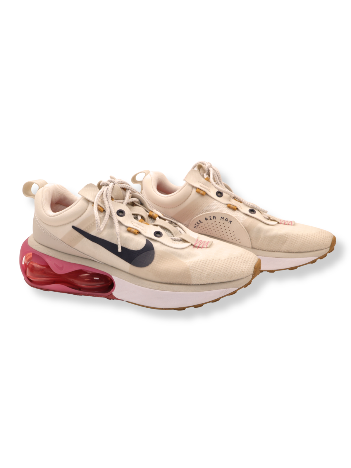 Nike Air Max Women’s Sneakers Size 9 | Cream Neutral w/ Pink Air Sole | Like New