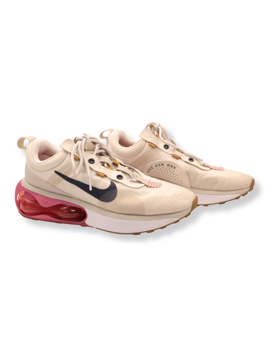 Nike Air Max Women’s Sneakers Size 9 | Cream Neutral w/ Pink Air Sole | Like New