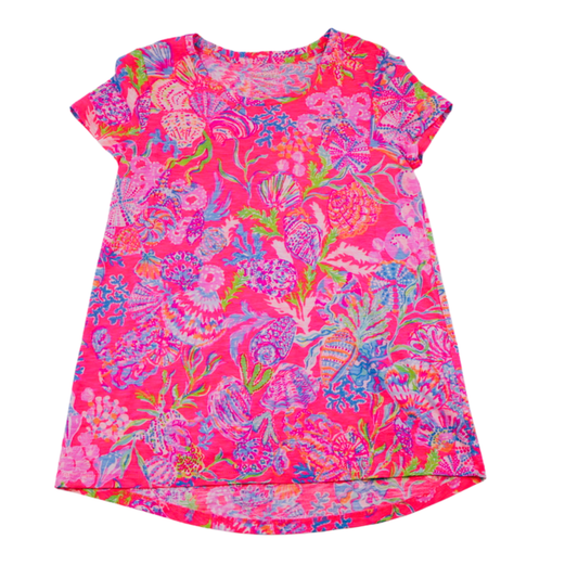 Lilly Pulitzer Coral Reef Print Top – Pink Multi | Size XXS