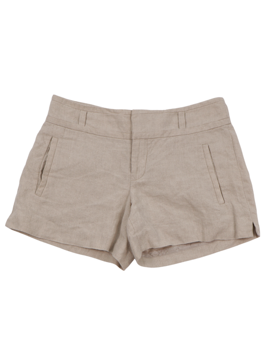 Cartonnier Khaki Tailored Shorts – Effortless Chic Everyday Staple (Size 2)