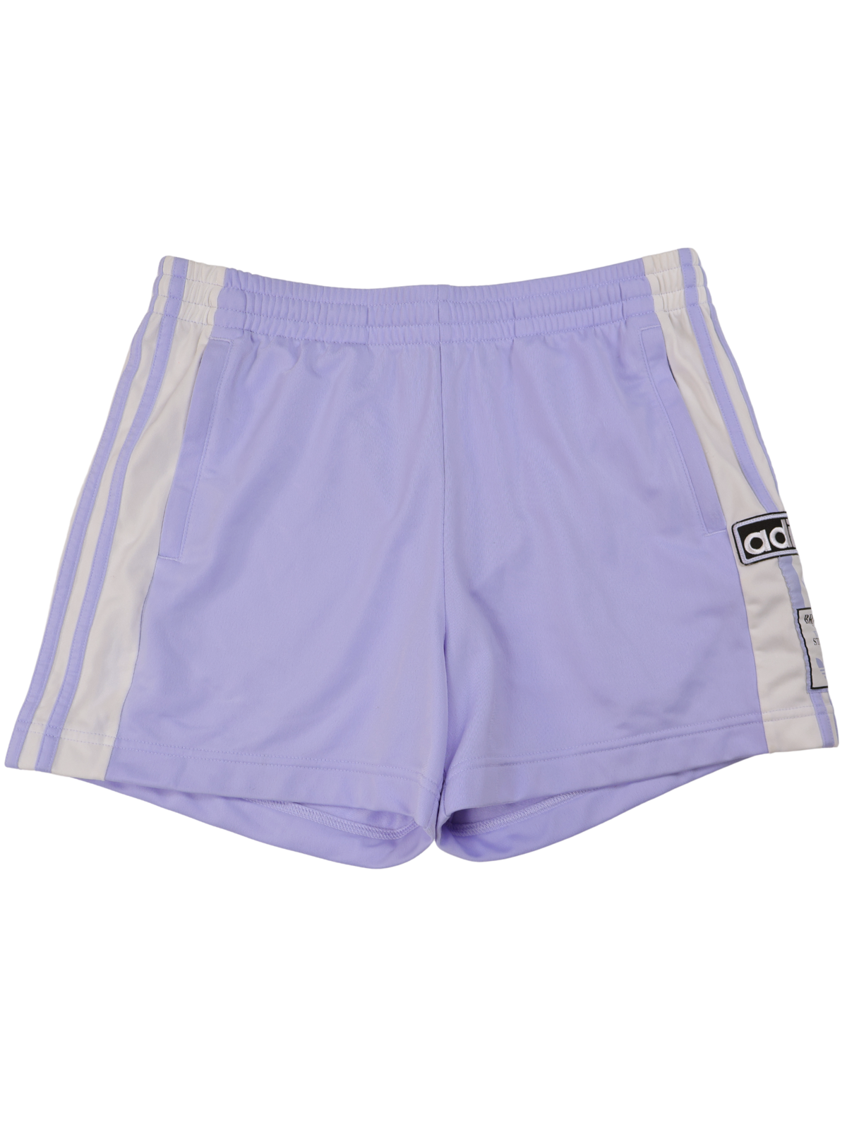 Adidas Originals Adibreak Snap Side Shorts Medium Lavender Purple White Athleisure