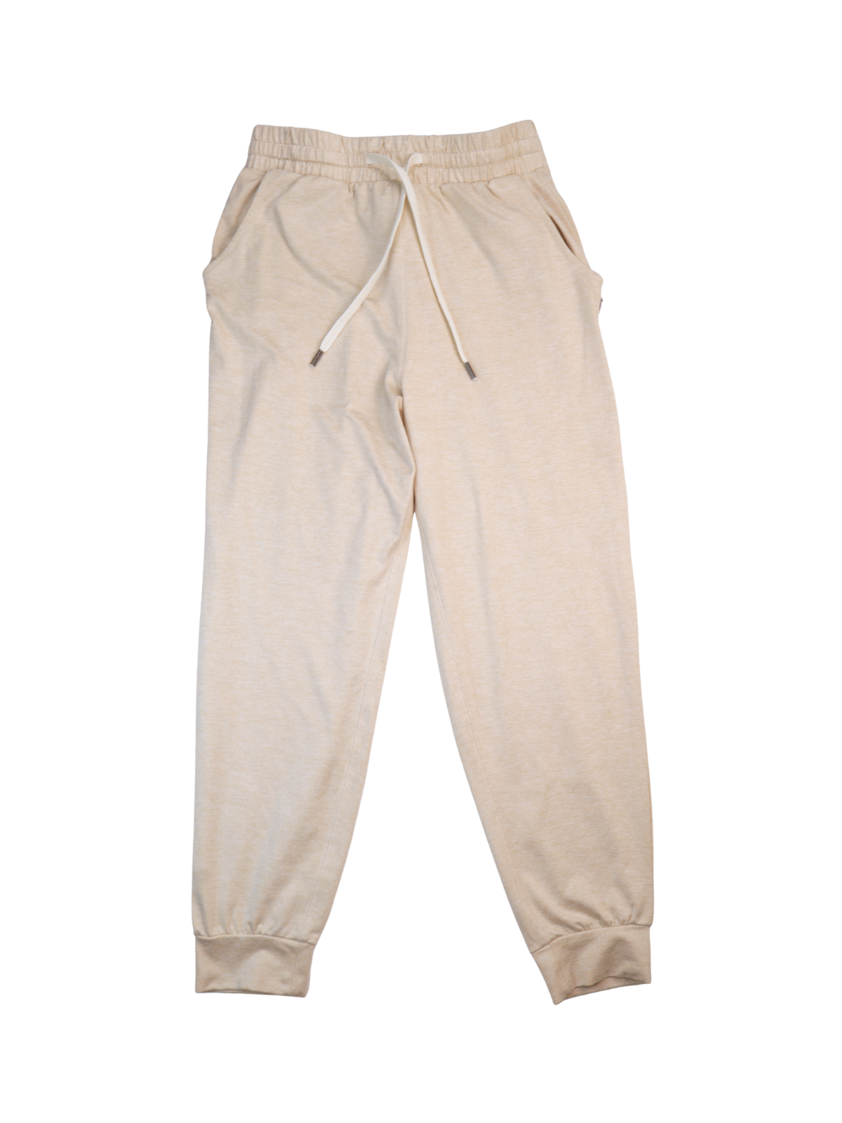 Feat Roam Joggers – Heathered Oatmilk | Elevated Neutral Lounge Pant | Size Small