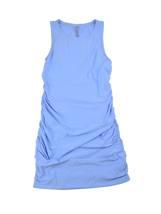 Beyond Yoga Periwinkle Ruched Active Dress Size Small