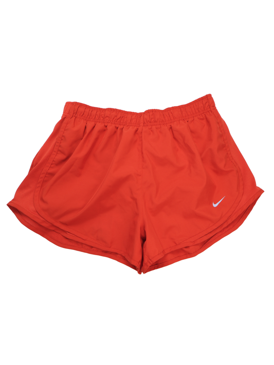 Nike Bright Orange Running Shorts – Lightweight Performance Essential (Size Large)