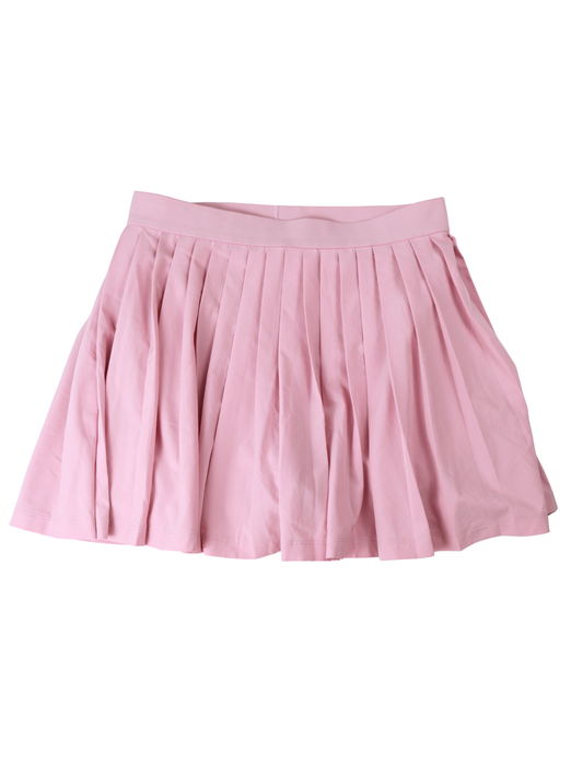 Athleta Girl Pleated Skort – Light Pink | Built-In Shorts | Size XXL / 16