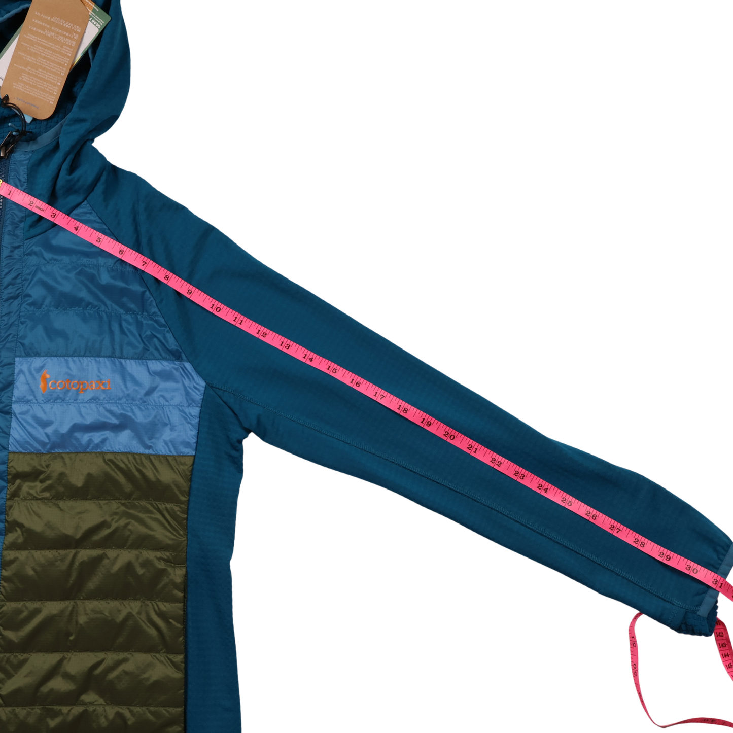 Cotopaxi Colorblock Insulated Hooded Jacket – Women’s Size Large – NWT