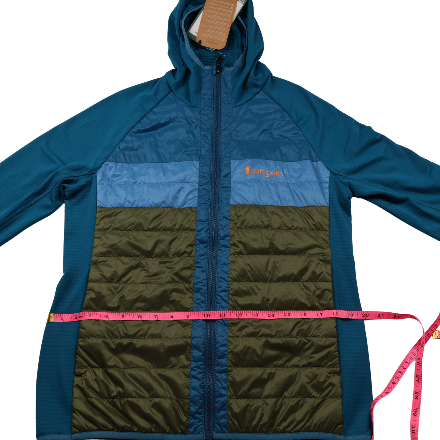 Cotopaxi Colorblock Insulated Hooded Jacket – Women’s Size Large – NWT