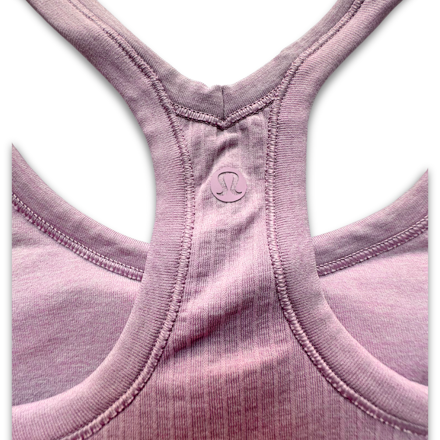 Lululemon Ribbed Racerback Tank Top – Mauve – Size 2