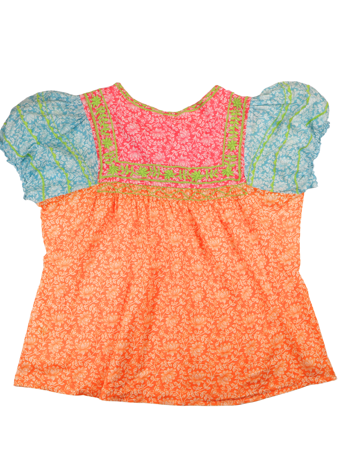 Sister Mary Embroidered Boho Top Medium