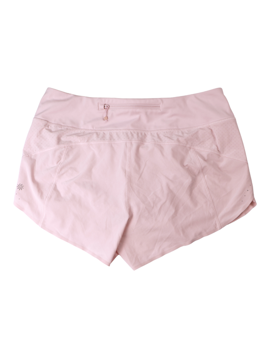 Athleta “Run With It” Shorts – Light Pink | Performance Fit | Size Medium