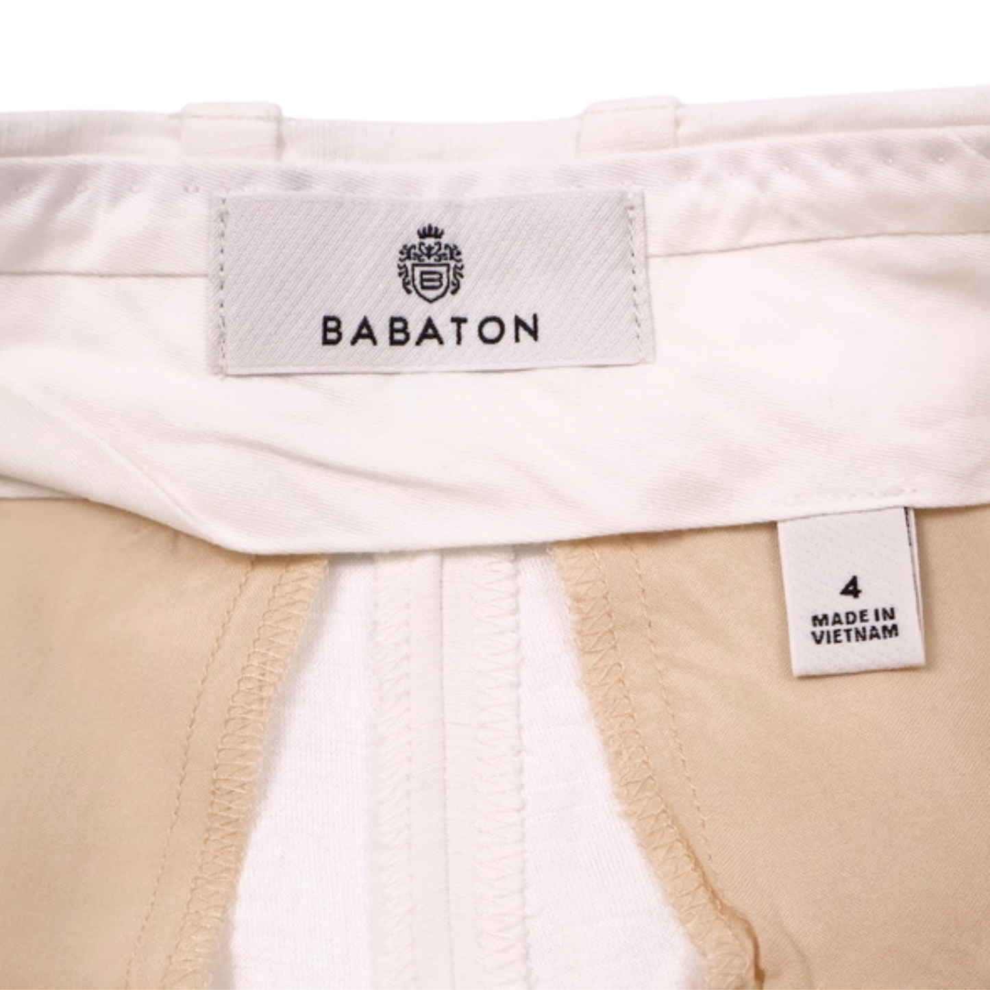 Babaton Tailored Shorts – Size 4 | White High-Waisted Minimalist Shorts