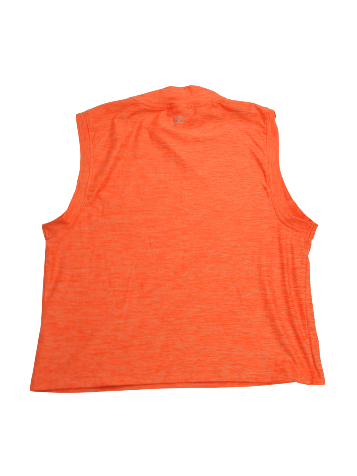 Calia Bright Orange Cropped Tank – Lightweight Activewear Essential (Size Small)