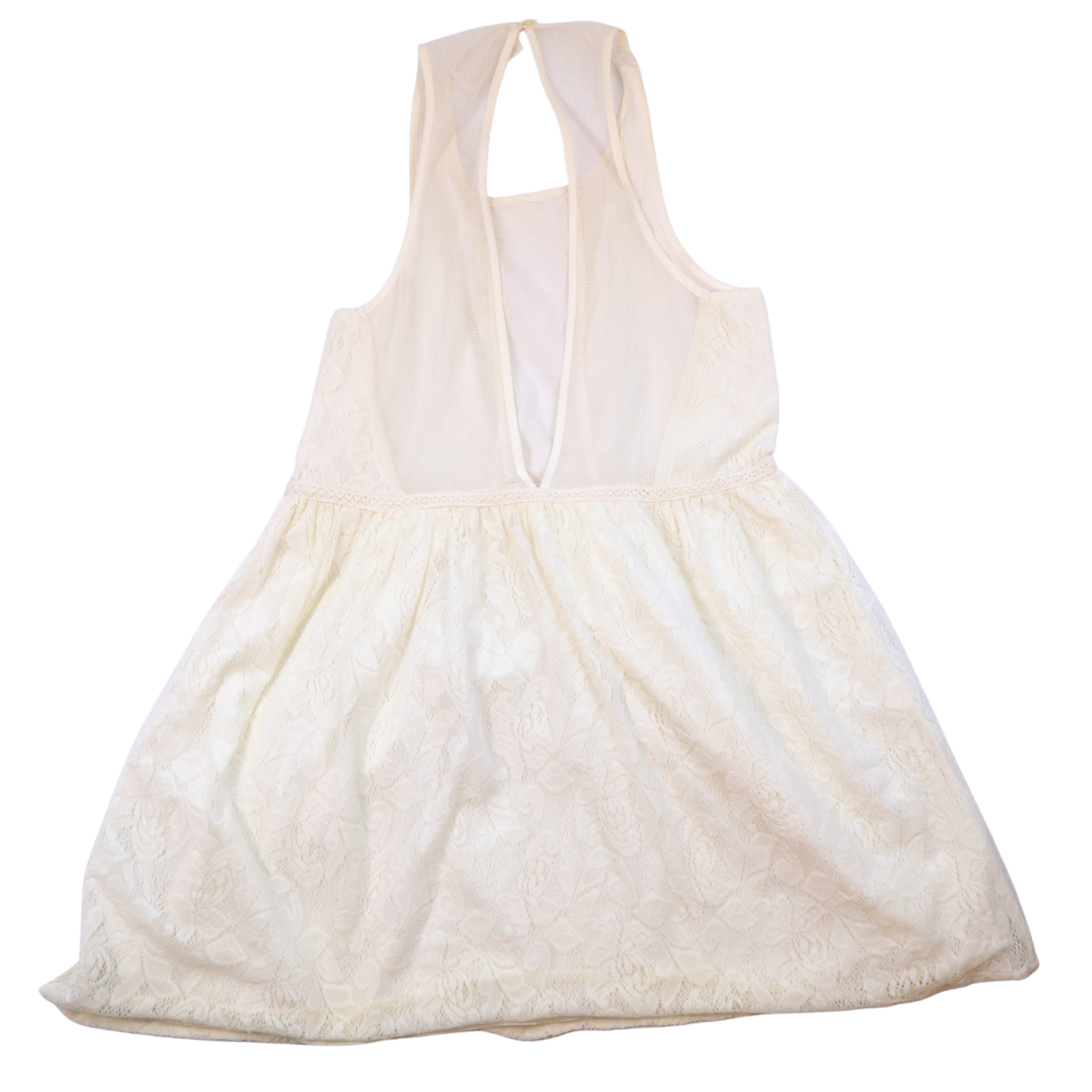 Piper May Co | Abercrombie & Fitch Lace Mini Dress – Ivory | Size Small